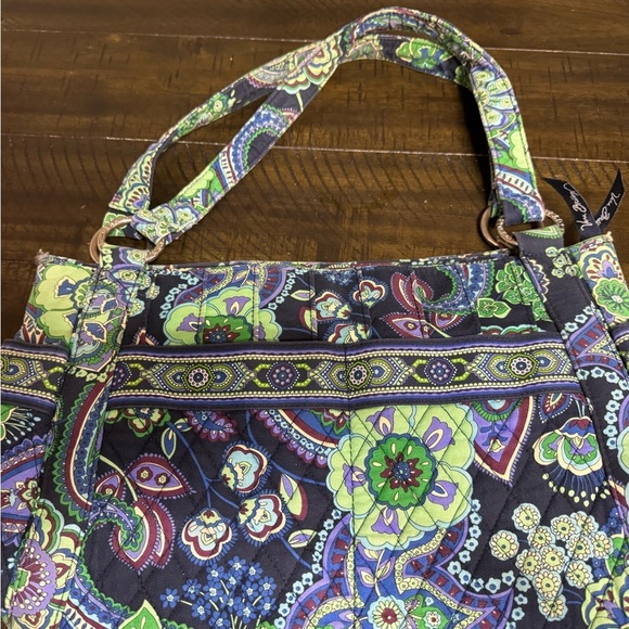Vera Bradley handbag - Blue & Green - Picture 3 of 5